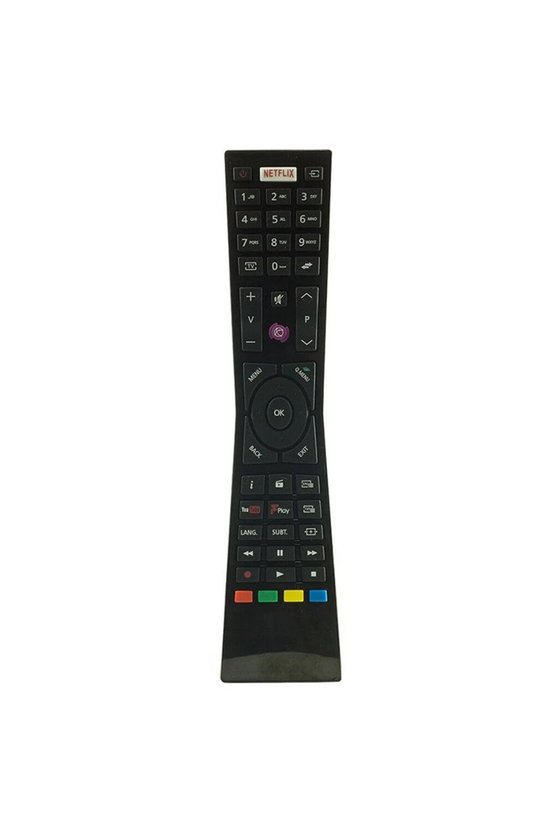 İle Uyumlu T1380 Netflix-Youtube Tuşlu Smart LED Tv Kumanda