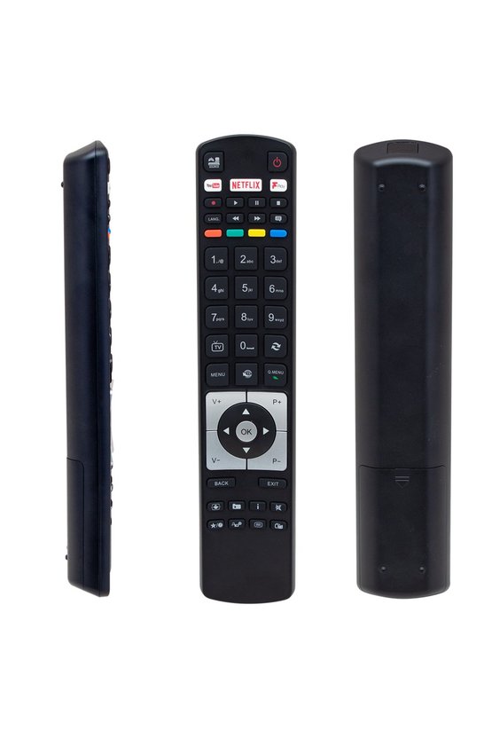 RC 5118F Black Fplay Netflix-Youtube-Play Tuşlu Lcd-Led Tv Kumanda