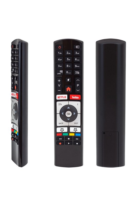 RC4318 H0362A 49UD8380 C40U446A - Telefunken 55DTU652 Netflix-Youtube Tuşlu Lcd Tv Kumandası