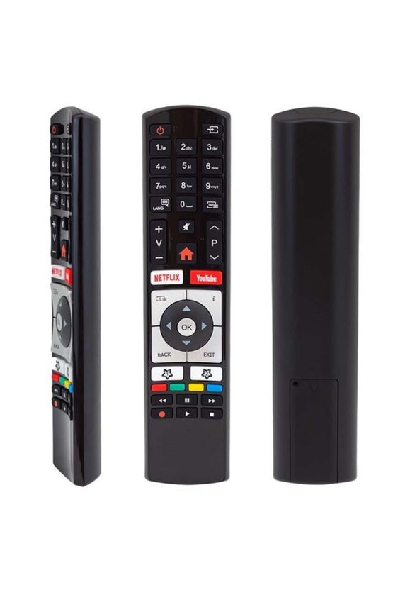 RC4318 H0362A 49UD8380 C40U446A - Telefunken 55DTU652 Netflix-Youtube Tuşlu Lcd Tv Kumandası