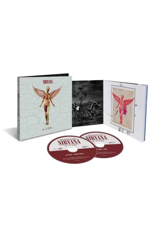 (Müzik CD sidir - Plak Değildir) CD Nirvana In Utero 30th Anniversary Edition Double CD