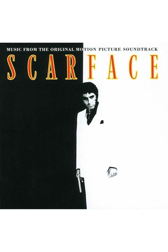Scarface Soundtrack (Limited Edition Red, White And Black Swirl Vinyl) LP Plak