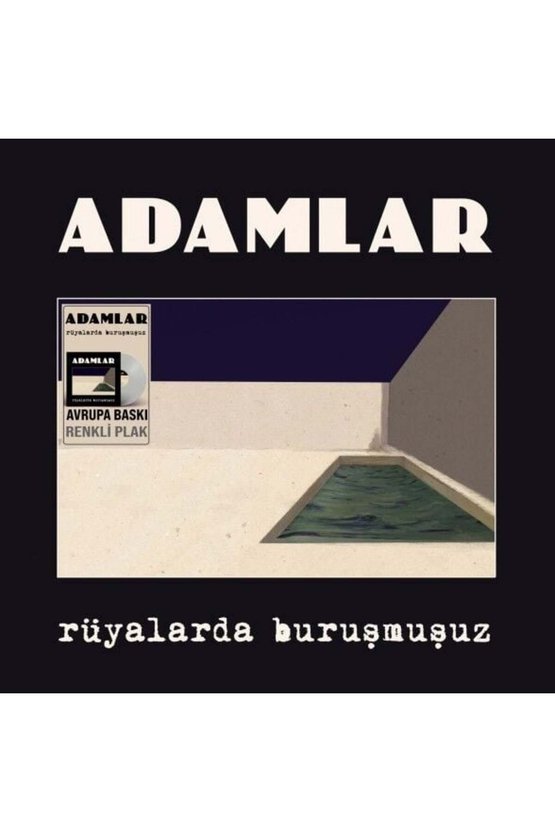 Adamlar Rüyalarda Buruşmuşuz (Avrupa Baskı Renkli Plak) LP Plak