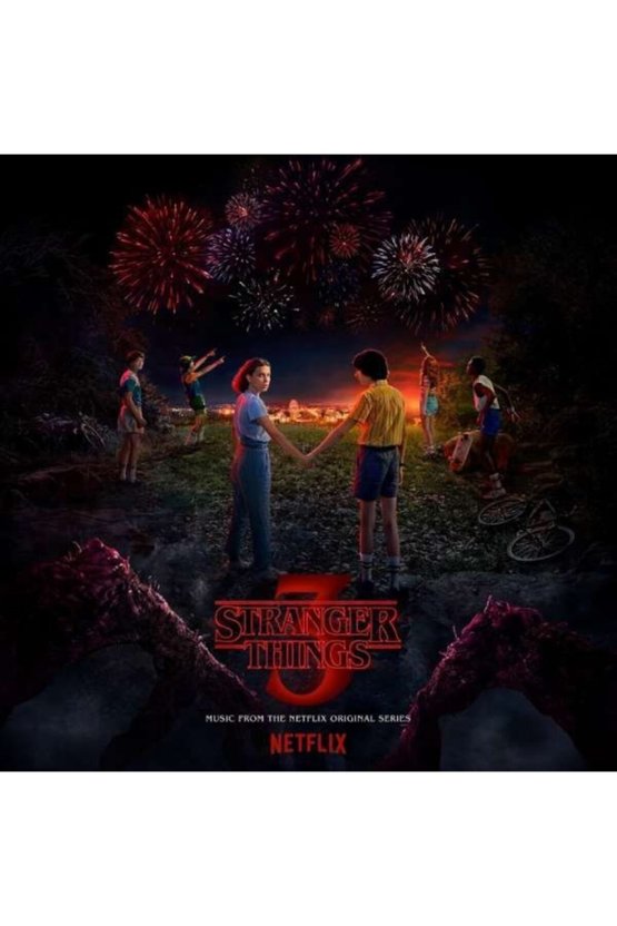 VA - STRANGER THINGS 3 SOUNDTRACK FROM THE - 2 PLAK + 1 SINGLE PLAK 7
