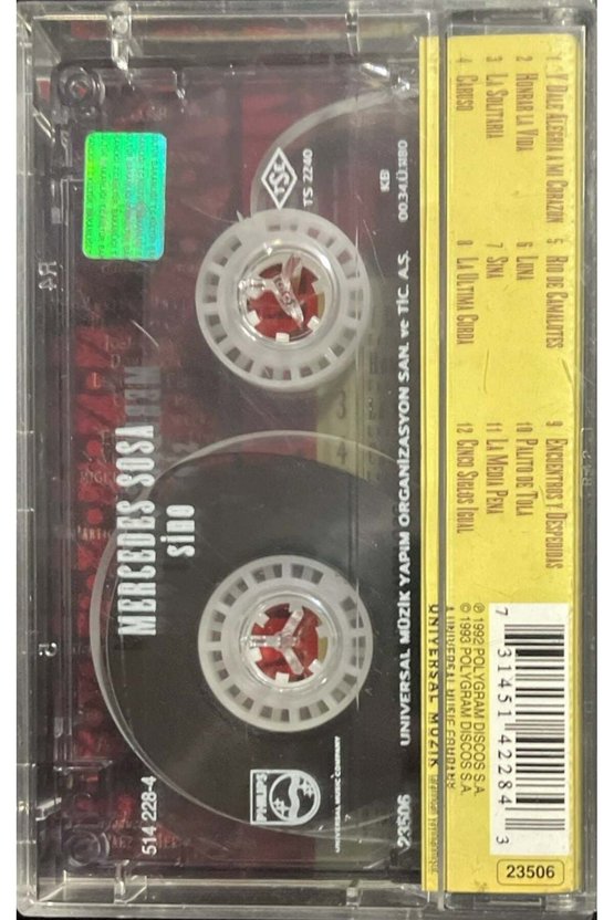 Kaset Mercedes Sosa Sino Kaset