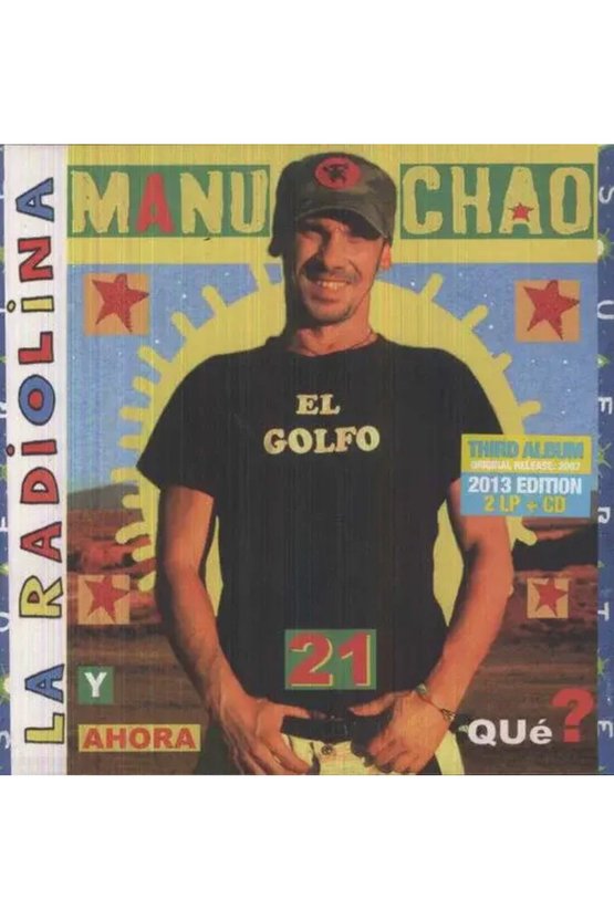 Manu Chao La Radiolina Double LP Plak + CD