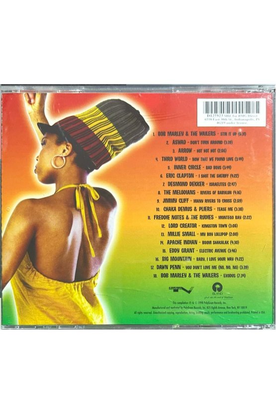 (Müzik CD sidir Plak Değildir) CD Pure Reggae CD