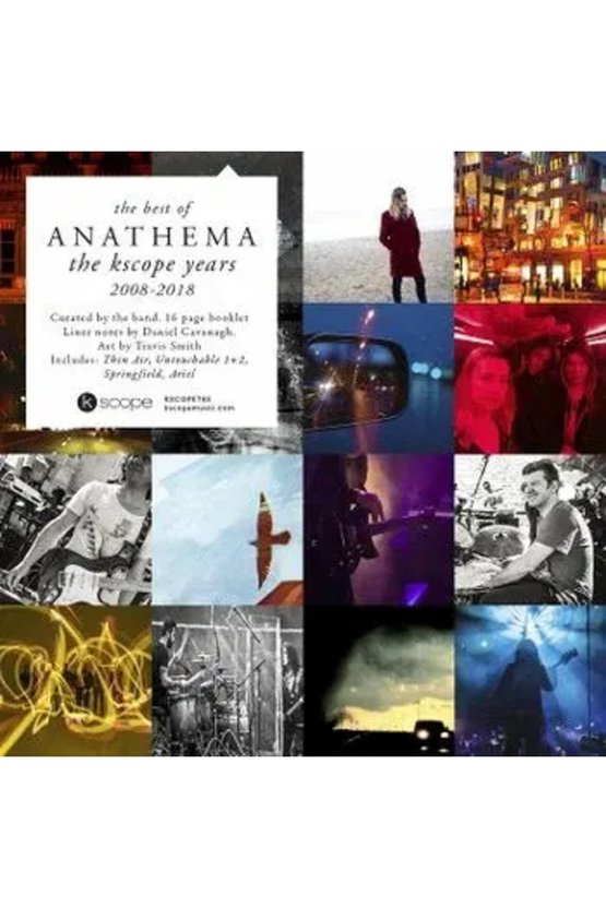 (Müzik CD sidir - Plak Değildir) CD Anathema The Best of 2008-2018 Açılmamış Ambalajında CD