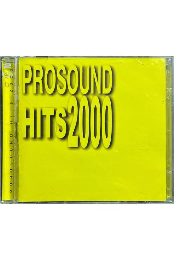 (Müzik CD sidir Plak Değildir) CD Prosound Hits 2000 Double CD