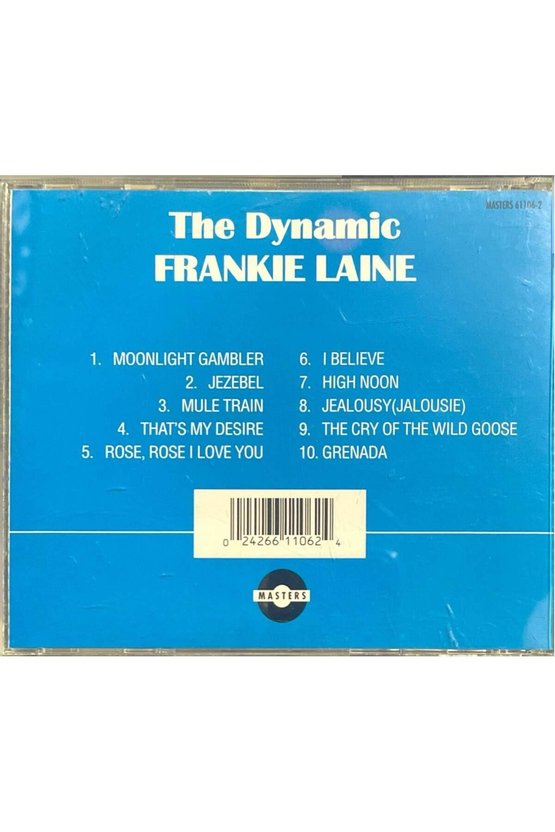 (Müzik CD sidir Plak Değildir) CD Frankie Laine The Dynamic CD