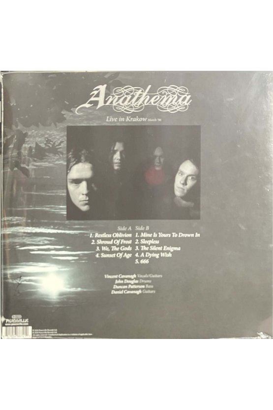 Anathema A Vision Of A Dying Embrace LP Plak