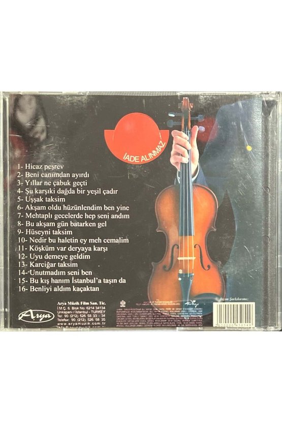 (Müzik CD si - Plak Değildir) CD Beraber Ve Solo Şarkılar Türk Sanat Müziği Klasikleri-1 CD