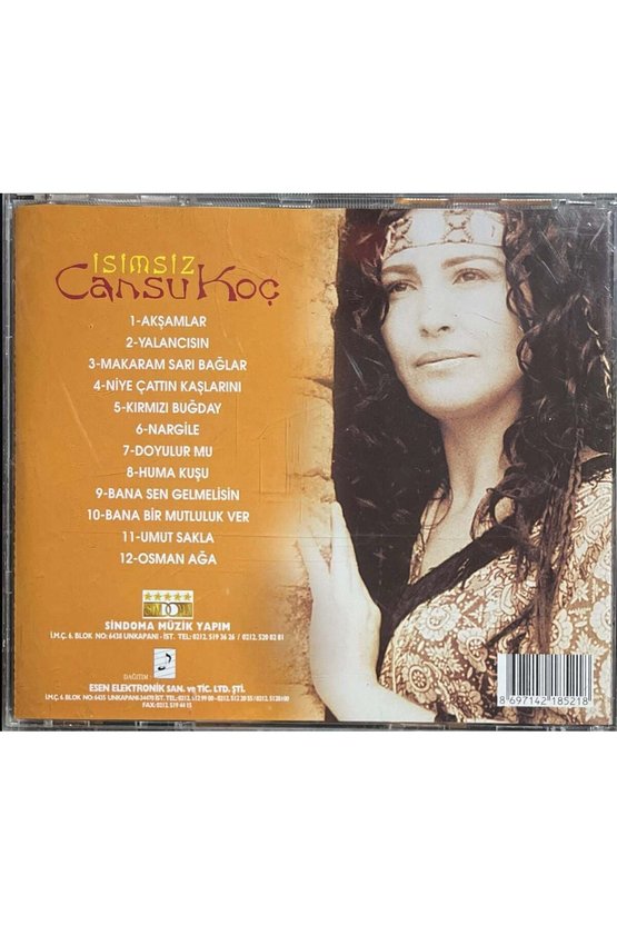 (Müzik CDsidir Plak Değildir) CD Cansu Koç İsimsiz CD