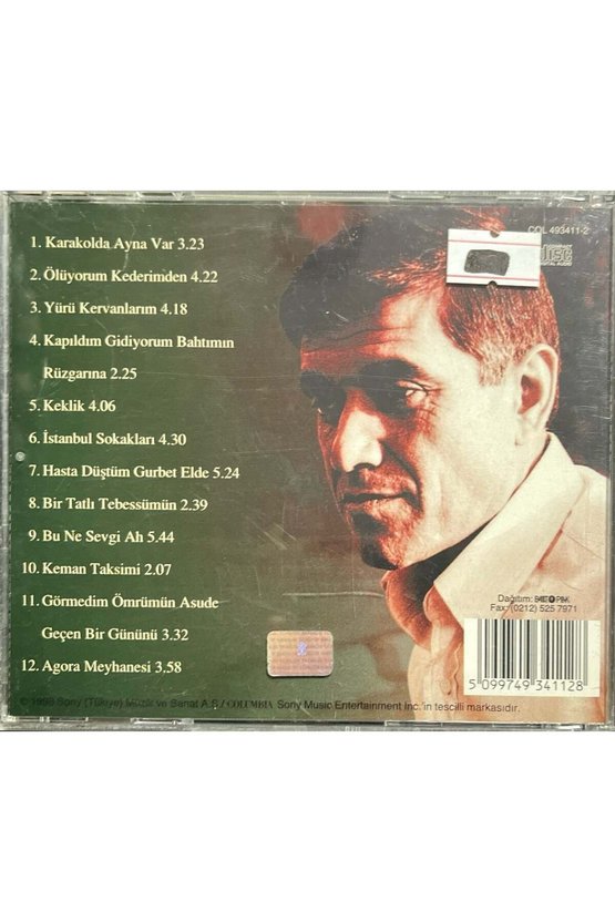 (Müzik CDsidir Plak Değildir) CD Alaturca 2 Salih Kahraman CD