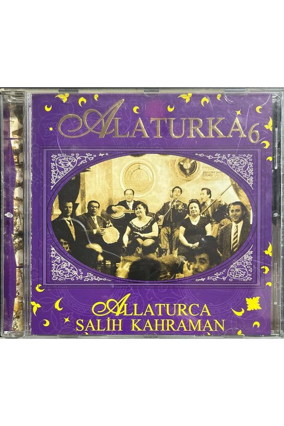 (Müzik CDsidir Plak Değildir) CD Alaturca 6 Salih Kahraman CD