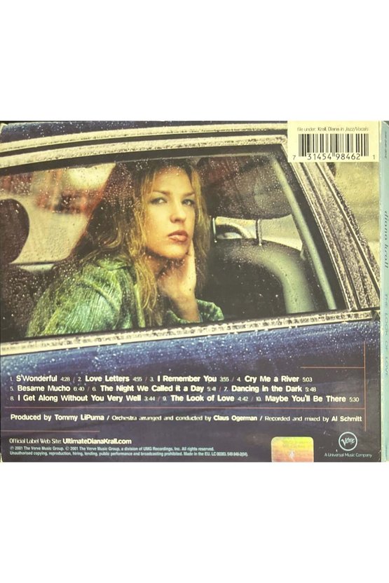 (Müzik CDsidir Plak Değildir) CD Diana Krall The Look Of Love CD
