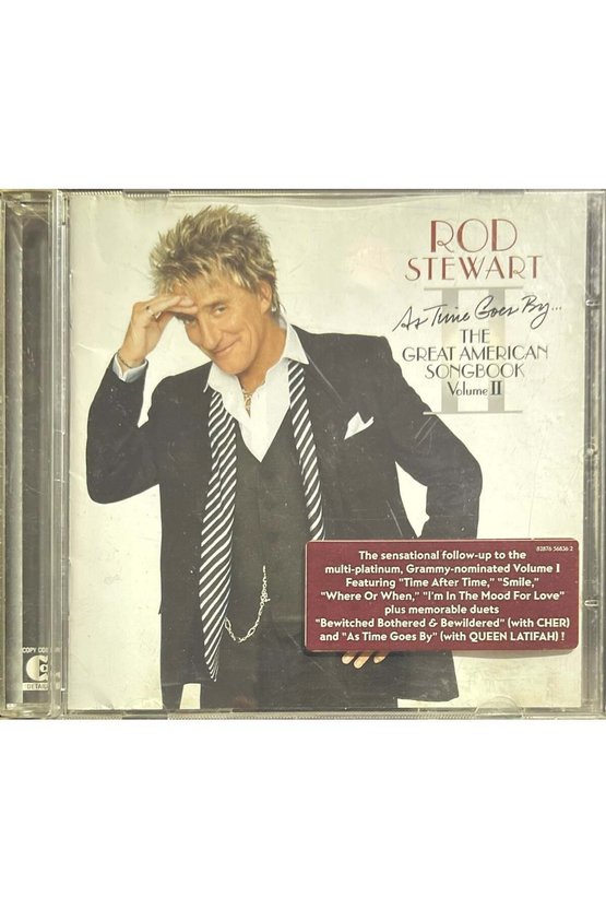 (Müzik CDsidir Plak Değildir) CD Rod Stewart As Time Goes By CD