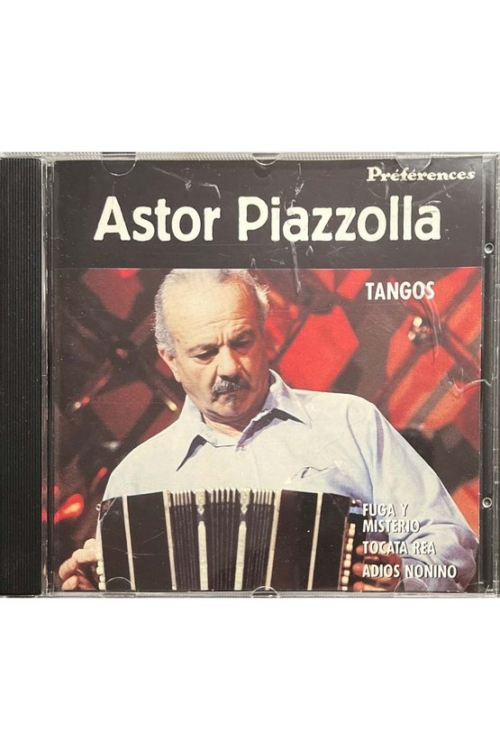 (Müzik CDsidir Plak Değildir) CD Astor Piazzolla Tangos CD