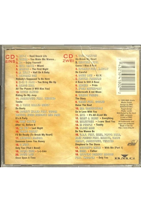 (Müzik CDsidir Plak Değildir) CD Touch My Soul Vol.13 Double CD