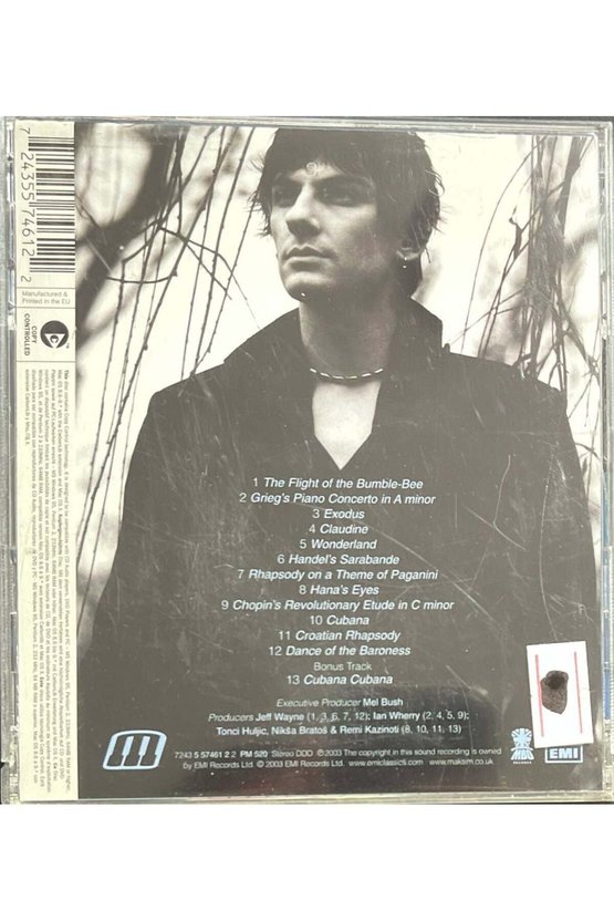 (Müzik CDsidir Plak Değildir) CD Maxim The Piano Player CD