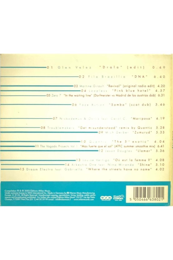 (Müzik CDsidir Plak Değildir) CD Man Ray Vol.III CD