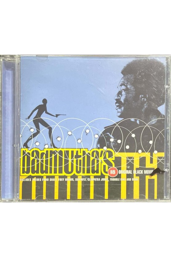 (Müzik CDsidir Plak Değildir) CD Badmuthas 18 Original Black Movie Hits CD