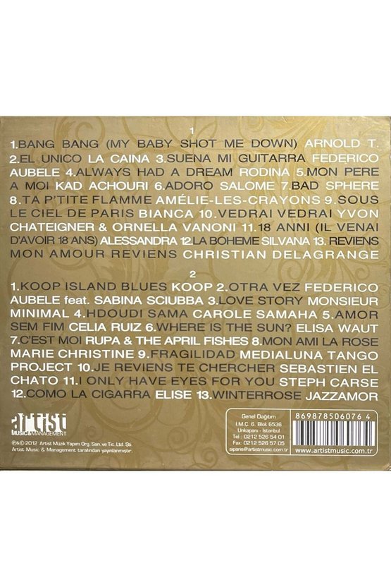 (Müzik CDsidir Plak Değildir) CD The Ambiance Volume-2 Double CD