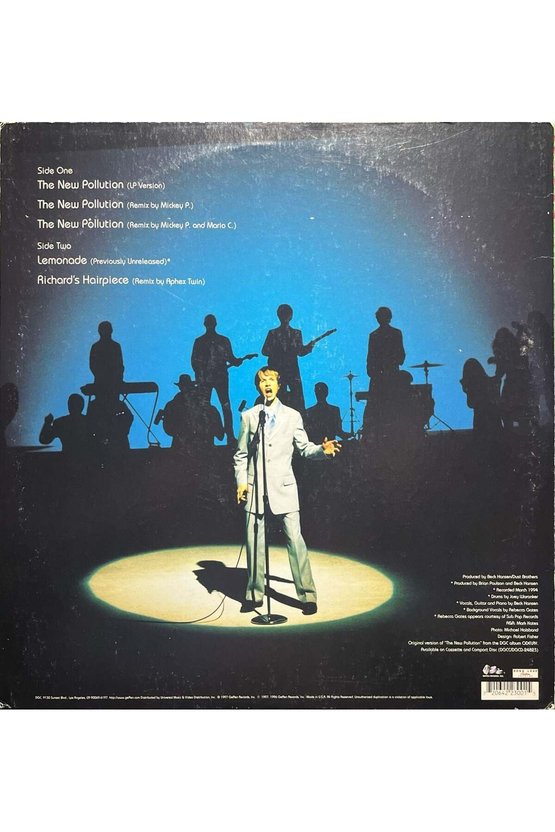 Beck The New Pollution LP Plak