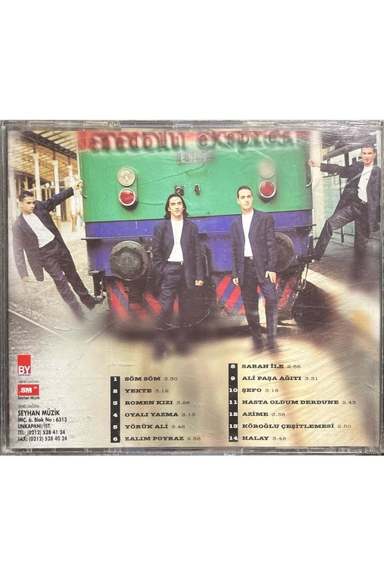(Müzik CDsidir Plak Değildir) CD Anadolu Ekspresi CD