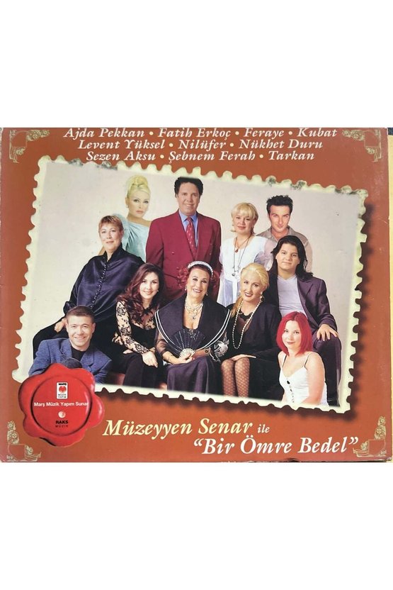 (Müzik CDsidir Plak Değildir) CD Müzeyyen Senar İle Bir Ömre Bedel CD