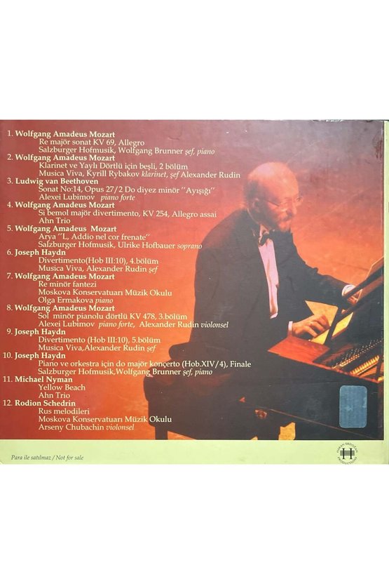 (Müzik CDsidir Plak Değildir) CD Mozart Günleri Aya İrini CD