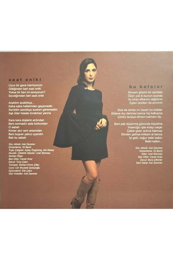 (Müzik CDsidir Plak Değildir) CD Aslı Demirer Gökhan Türkmen Korkak CD
