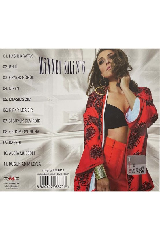 (Müzik CDsidir Plak Değildir) CD Ziynet Sali No6 CD