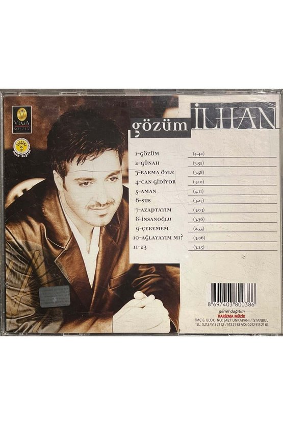 (Müzik CDsidir Plak Değildir) CD İlhan Gözüm CD