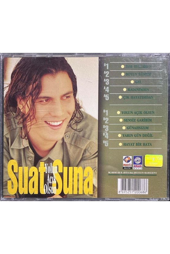 (Müzik CDsidir Plak Değildir) CD Suat Suna Yolun Açık Olsun CD