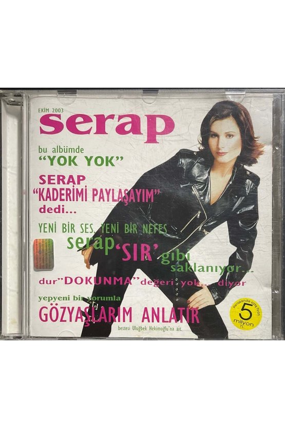 (Müzik CDsidir Plak Değildir) CD Serap Gözyaşlarım Anlatır CD
