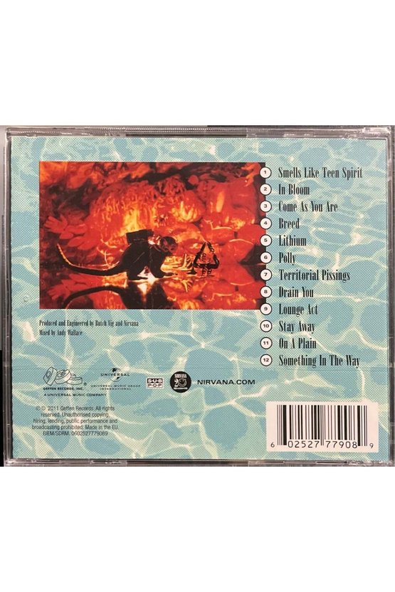 (Plak Değildir CD dir) CD Nirvana Nevermind CD