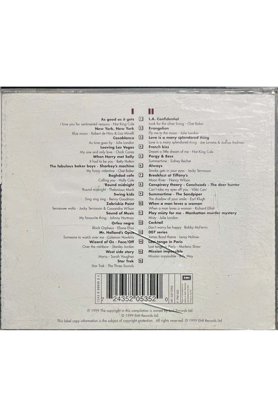 (Plak Değildir CD dir) CD Jazz On Cinema Double CD