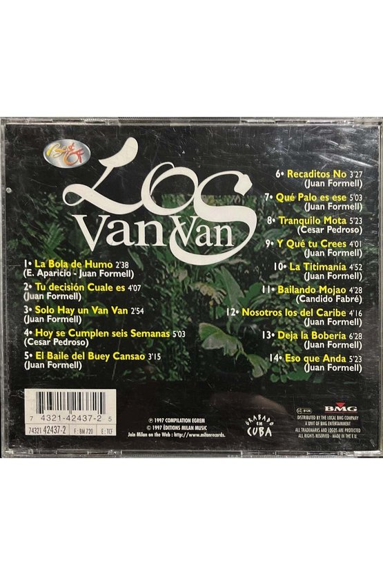 (Plak Değildir CD dir) CD Los Van Van CD