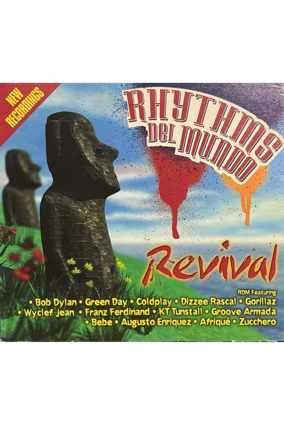 (Plak Değildir CD dir) CD Rhythms Den Mundo Revival (Coldplay, Gorillaz, Greenday...) CD