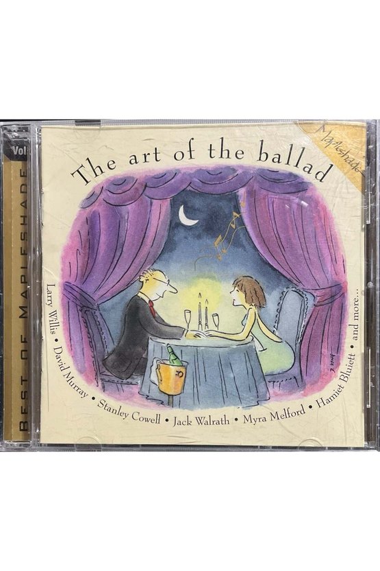 (Plak Değildir CD dir) CD The Art Of The Ballad Best Of Mapleshade Vol.1 CD