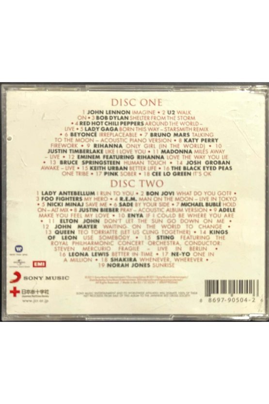 (Plak Değildir CD dir) CD Songs For Japan Double CD