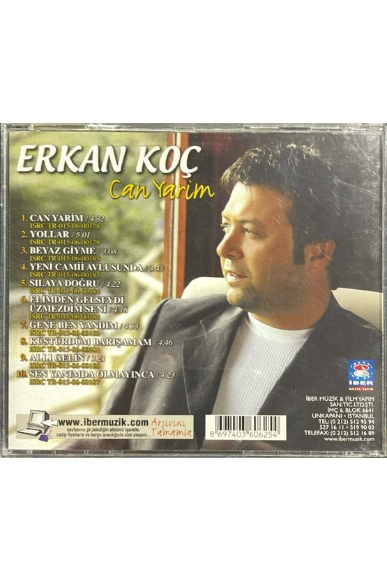 (Plak Değildir CD dir) CD Erkan Koç Can Yarim CD