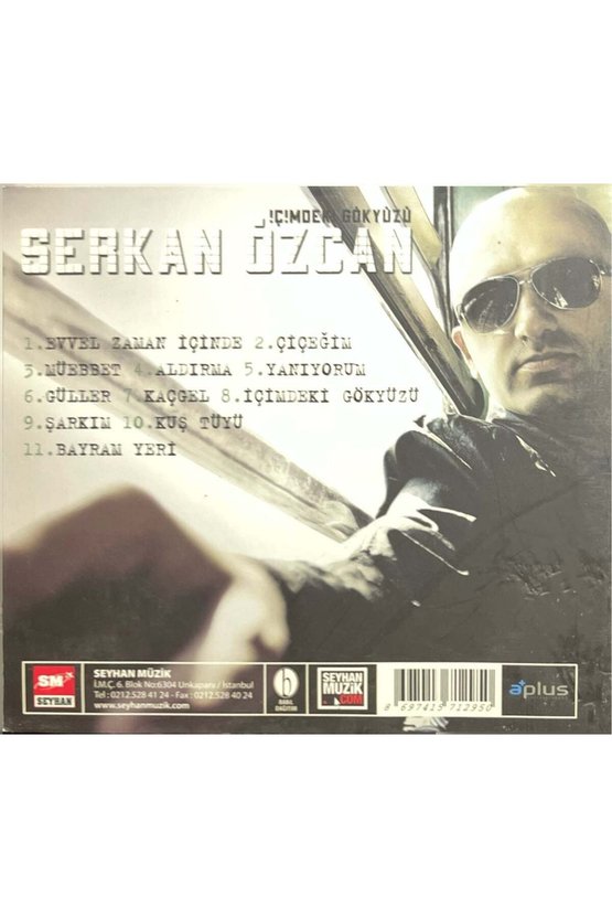 (Plak Değildir CD dir) CD Serkan Özcan İçimdeki Gökyüzü CD