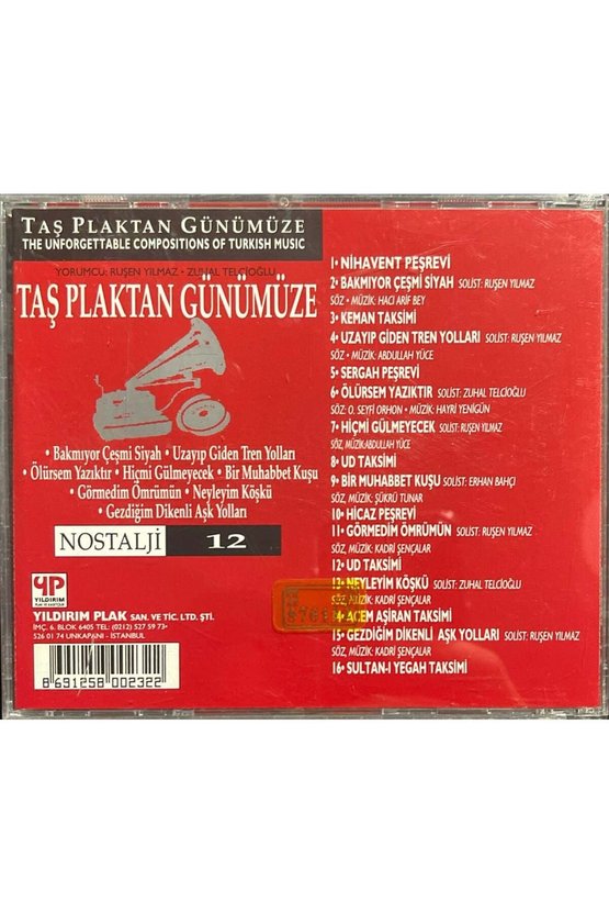(Plak Değildir CD dir) CD Taş Plaktan Günümüze CD