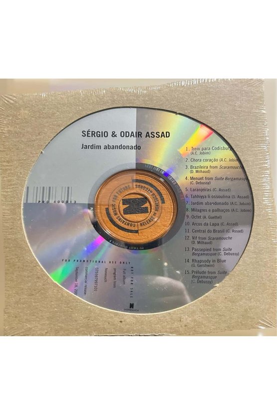 (Plak Değildir CD dir) CD Sergio And Odair Assad Jardim Abandonado CD