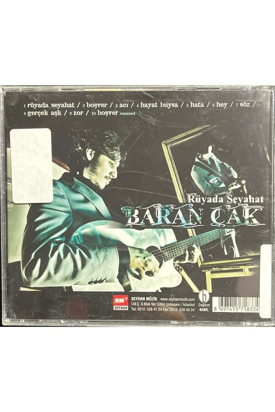 (Plak Değildir CD dir) CD Baran Çak Rüyada Seyahat CD