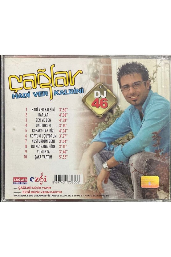 (Plak Değildir CD dir) CD Dj46 Çağlar Hadi Ver Kalbini CD