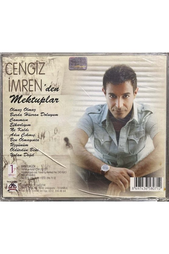 (Plak Değildir CD dir) CD Cengiz İmren den Mektuplar CD