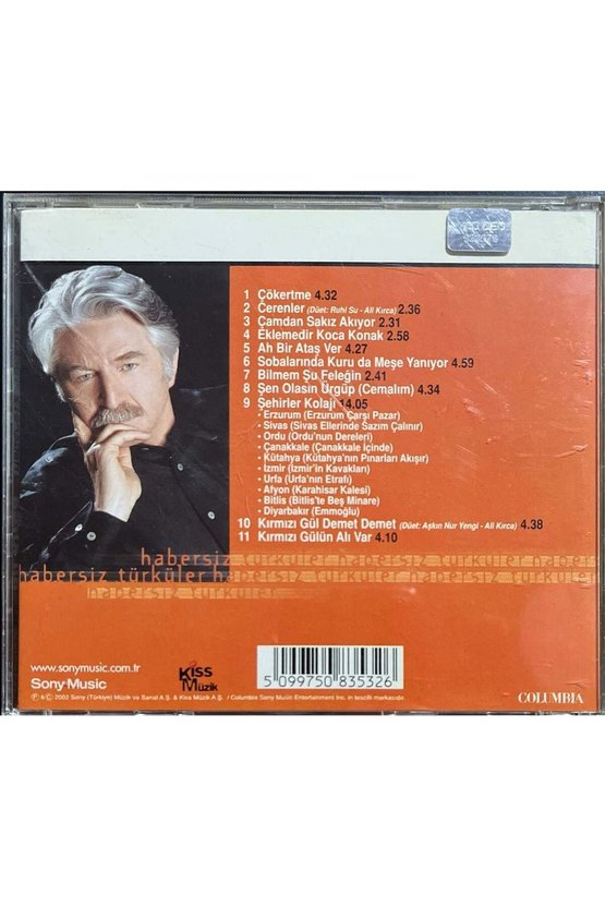 (Plak Değildir CD dir) CD Ali Kırca Habersiz Türküler CD